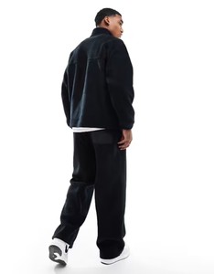 OEM surdimensionné 1/4 fermeture éclair thermique doux polaire sweats à capuche à fermeture éclair polaire hommes sweats à capuche 100% coton pull sweats à capuche - Product Image 2