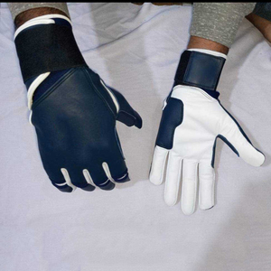 Professional Leather Baseball Batting Gloves Custom Breathable Lightweight Durable OEM ODM Manufacturer - Product Image 1