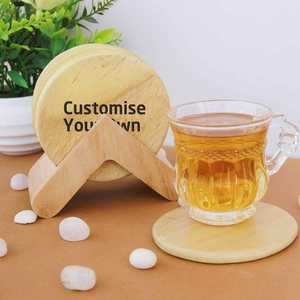 Wooden <b>Coasters</b> Manufacturers for Global Supply Wooden <b>Coasters</b> for <b>Drinks</b> with Holder - Product Image 2