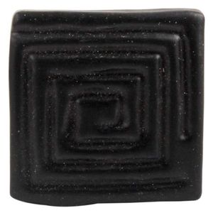 Wholesale Iron French Country Knobs Black Drawer Pulls Square Cabinets Drawers Kitchen Door 3.17 cm MK-162 - Product Image 2