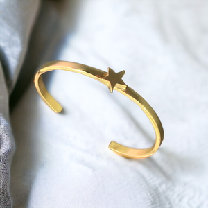 Bracelets de manchette en métal en laiton de couleur or pour femmes de concepteur nouveaux bracelets de bijoux de mode - Product Image 4