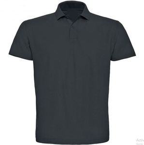 Conception personnalisée pour hommes 100% coton à manches courtes pour polos anti-rides motif solide toile tissu en gros T-Shirt blanc - Product Image 4