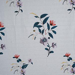 Blue Majestic <b>Floral</b> Print 240 TC Cotton Double <b>Bed</b> <b>Sheet</b> Set with 2 Pillow Covers 3-Piece Home Use (SHKV1016) - Product Image 3