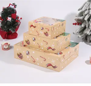 От высокой моды, Рождественская оптовая продажа, Китай, оптовая продажа, бумажная коробка для тортов, оптовая цена, картонная бумажная коробка для тортов