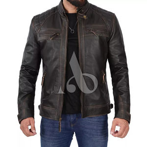 Chaquetas de cuero para hombre y mujer, nuevo diseño, OEM, alta calidad - Product Image 1