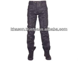 กางเกงสำหรับผู้ชายและผู้หญิงกางเกงหนังวัวแข่งมอเตอร์ไซค์วิบากพิมพ์ลายปักได้ตามต้องการ - Product Image 6