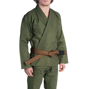 Tissu extensible uniforme de kimono de karaté Gi Jiu Jitsu sans rides pour une meilleure apparence pour les tournois de classement - Product Image 2