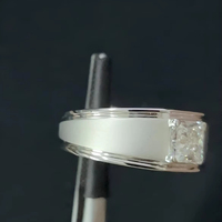 Cincin Emas Lapis Emas Wanita Model Putri Berlian Buatan Laboratorium Gaya Etnik Harga Terbaik Vala Brothers untuk Pasangan Pengantin