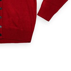 Cardigan collège personnalisé de haute qualité surdimensionné rue Letterman brodé Patchwork tricot hiver Cardigan - Product Image 6