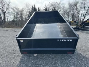 Heavy Duty Dump <b>Trailer</b> Dual Axle Tandem <b>Trailer</b> Tipper for <b>Farm</b> Construction Sand and Gravel Transport Dump <b>Trailer</b> for Sale - Product Image 5