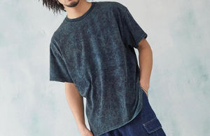 Camiseta de lavado ácido Vintage Unisex de alta calidad, camisetas con anillos de algodón 100% de punto de nuevo estilo de gran tamaño personalizadas - Product Image 6