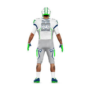 Fabricante profesional hizo equipo desgaste uniforme de fútbol americano cómodo hombres ropa deportiva uniforme de fútbol americano - Product Image 6