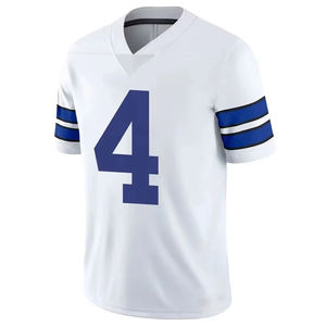 Maillots de football américain personnalisables, vêtements de sport d'équipe, manches courtes, respirants, faible MOQ - Product Image 2