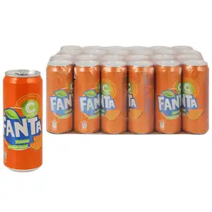 Fanta Fruit Twist 24x 330ml Carbonated Drinks 8 % Brix from US;1945 0.25 L Normal Bottle,can (tinned) Packaging