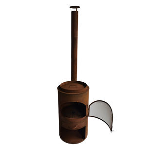 Nouveau produit Cheminée de jardin multifonctionnelle Bois de chauffage extérieur <span class=keywords><strong>Insert</strong></span> de cheminée en bois d'acier - Product Image 2