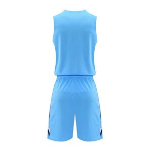 Uniformes de baloncesto antiarrugas hechos de poliéster de material duradero fabricados profesionalmente - Product Image 5