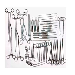 Juego de cirugía ortopédica básica profesional de alta calidad, 52 Uds., instrumentos quirúrgicos médicos manuales de acero inoxidable - Product Image 1