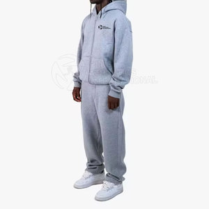 Conjunto Deportivo de Chándal Extra Grande para Hombre al por Mayor con Sudadera con Capucha y Pantalones Deportivos, Chándales Extra Grandes para Hombre 2026 Hechos en Pakistán - Product Image 5