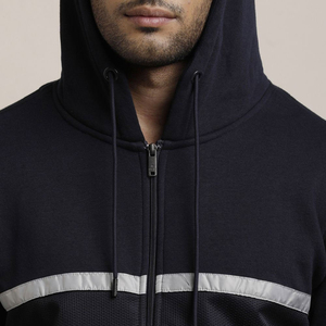 Venta caliente de color personalizado de manga larga hombres sudaderas con capucha logotipo personalizado hombres pulóver ropa de invierno sudaderas con capucha - Product Image 6