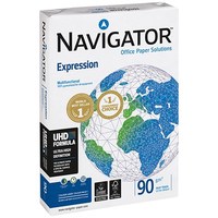 Papel Ecológico para Copiadora Navigator A4, 80g, 100% Pulpa de Madera, 500 Hojas/Resma, Blanco Natural, Excelente Calidad, Precios Bajos Disponibles