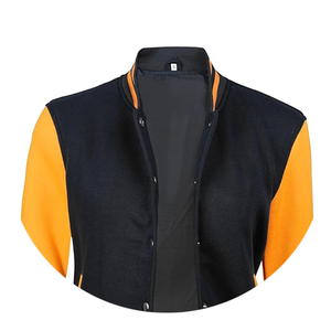 Dernière mode d'hiver meilleure qualité femmes taille XL veste universitaire respirant cuir fourrure décoration plaine teint Technique coton - Product Image 6