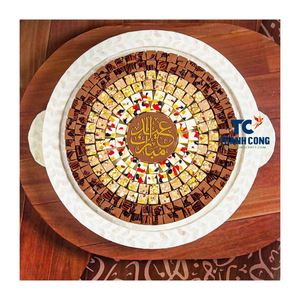 BANDEJA DE CHOCOLATE RAMADAN MOP hecha a mano de Vietnam para SAUDI UAE QATAR Regalo de lujo OEM Precio directo de fábrica al por mayor - Product Image 1