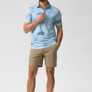 Offre Spéciale Chemise de golf pour hommes Chemise de golf confortable à séchage rapide de haute qualité pour toute la journée - Product Image 6