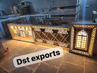 Comptoir et présentoir alimentaire LED pour lieux de réception de mariage, comptoir alimentaire de haute qualité pour restaurant, prix d'usine pour salle de banquet