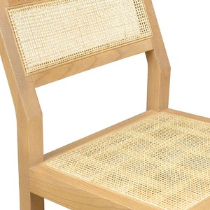 Best Price Modern Counter Stool Wooden Rattan Bar <b>Chair</b> for Home Dining Wicker Leisure <b>Chair</b> Made Vietnam for Bedroom - Product Image 5