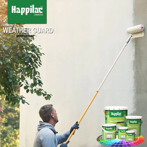 Meilleure qualité de peinture émulsion extérieure acrylique latex blanc écologique anti-humidité imperméable pour revêtement mural application routière - Product Image 1