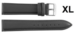 Bracelet de montre intelligent unisexe 670XL en cuir de luxe marron foncé avec boucle en acier inoxydable, bracelet de montre souple et réglable - Product Image 6