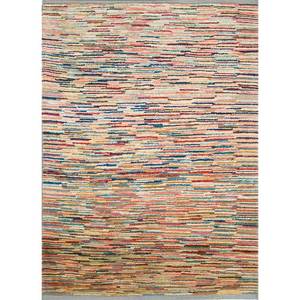 Tapis en laine noués à la main Nuray, motifs abstraits multi-mains pour entrée et couloir, modèles puzzle rectangulaires - Pae-336 Jaipur Rugs US - Product Image 1