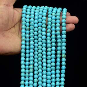 ลูกปัดแมกนีไซต์สีเขียวขุ่นทรงเหลี่ยมจาก Kamal Gems ความยาว 15 นิ้ว ลูกปัดหยกแจสเปอร์สีเขียว น้ำเงิน ชมพู ทรงเหลี่ยม สำหรับทำเครื่องประดับ - Product Image 2