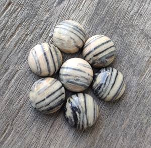 Wholesale Natural Zebra Jasper AAA+ Quality Third Party Certified Lavira Brand 20mm Calibrated Round Australia Loose Gemstones - Product Image 5