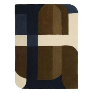 Alfombra de lana con mechones a mano de diseño moderno personalizado de alta calidad, alfombra con sala de estar a mano al por mayor para mechones, textiles indios H/L - Product Image 1