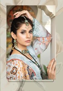 Alta calidad señoras paquistaní Shalwar Kameez exportación Calidad Algodón/césped bordado trajes de talla grande características - Product Image 3