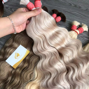 100g Venta de cabello a granel de color Mejor precio barato Proveedor de cabello humano de Vietnam Extensión de cabello liso natural de lujo No Remy Todos - Product Image 1