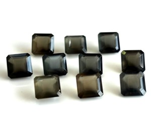 Pierre de lune grise naturelle de 10mm de qualité AAA-pierre précieuse en vrac pour la fabrication de bijoux - Product Image 2