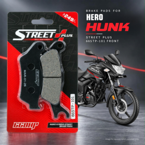 Pastillas de freno Hero Hunk Xtreme CBZ Xtreme 66BHP Street Plus - Nuevas - Product Image 1