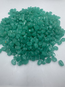 Piedra preciosa suelta de cabujón de forma ovalada de Calcedonia Aqua sintética de alta calidad para la fabricación de joyas precio al por mayor - Product Image 5