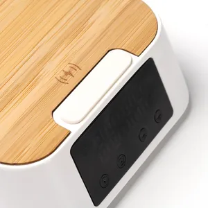 Orologi da Tavolo Intelligenti Zibby, Gadget Personalizzati con Ricarica Wireless - Product Image 2