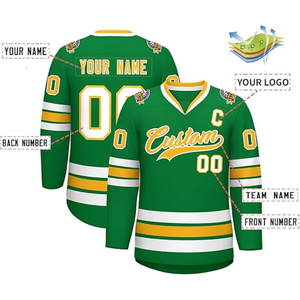 Jersey de Hockey Personalizable de Talla Grande, 100% Poliéster, Transpirable, con Estampado por Transferencia de Calor y Costuras Reforzadas, Nuevo Diseño 2026, Venta al Por Mayor - Product Image 3