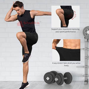 Streetwear Breathable <b>Men</b> <b>Compression</b> <b>Shorts</b> Oversized Quick Dry <b>Compression</b> <b>Shorts</b> For <b>Men</b> Custom <b>Men's</b> <b>Compression</b> <b>Shorts</b> - Product Image 5