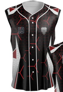 Prix de gros Maillot de baseball respirant Logo personnalisé et uniforme de sport imprimé en couleur pour hommes et femmes - Product Image 2