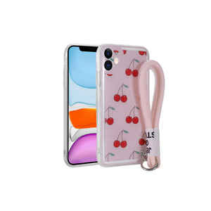 Funda de Silicona con Diseño Netzy SAFA Edición Astana para iPhone 11, 13 Pro y 14 Pro con Correa de Mano Inspirada en el Estilo Ins - Product Image 1