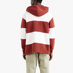 Venta al por mayor de sudaderas con capucha de gran tamaño para hombre con logotipo unisex de peso pesado 100% de algodón pesado orgánico en blanco de alta calidad sin cuerda a granel - Product Image 5