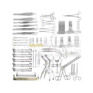 Juego de cirugía general mayor con portaagujas para procedimientos completos de quirófano Juego de cirugía general mayor de alta calidad - Product Image 6
