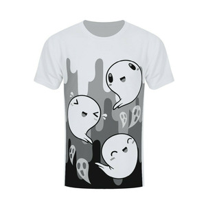 <b>100</b>% <b>Polyester</b> Breathable Smooth Material Breathable Allover Print Sublimation O Neck t <b>Shirt</b> Men - Product Image 3