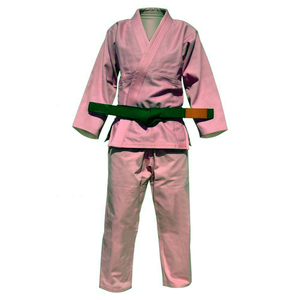 La mejor calidad 100% algodón de un solo tejido Jiu Jitsu Gi uniforme de entrenamiento de una pieza para BJJ MMA Karate OEM servicio de desgaste de artes marciales - Product Image 5
