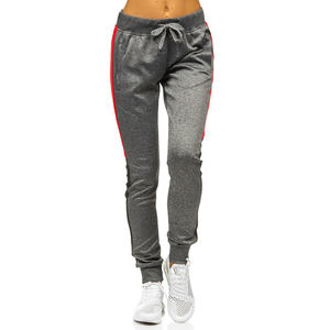 Pantalon de Yoga taille haute pour femmes lâche décontracté sport Fitness survêtement pantalons de survêtement cordon droit jambe large vêtements de sport pour l'hiver - Product Image 1